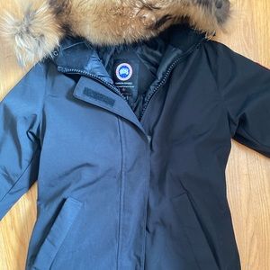 Victoria Fur Hooded Canada Goose Jacket